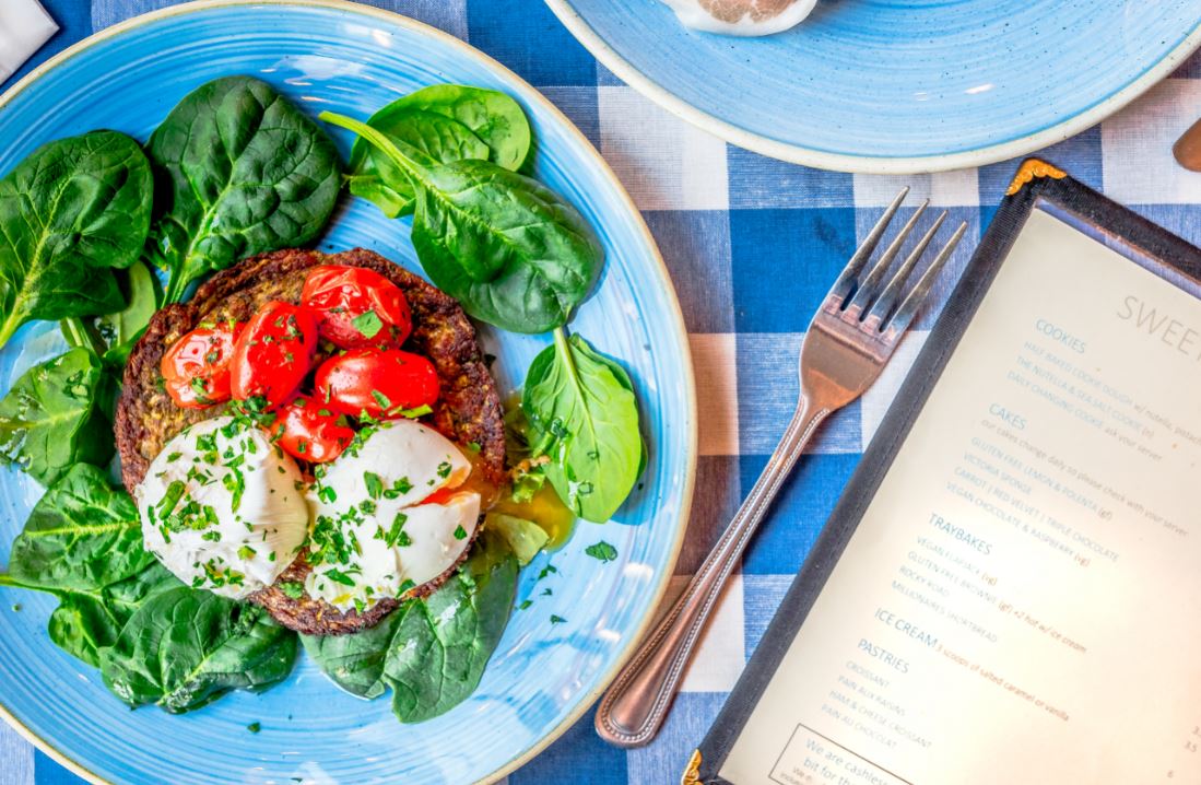 healthy cafe battersea power station
