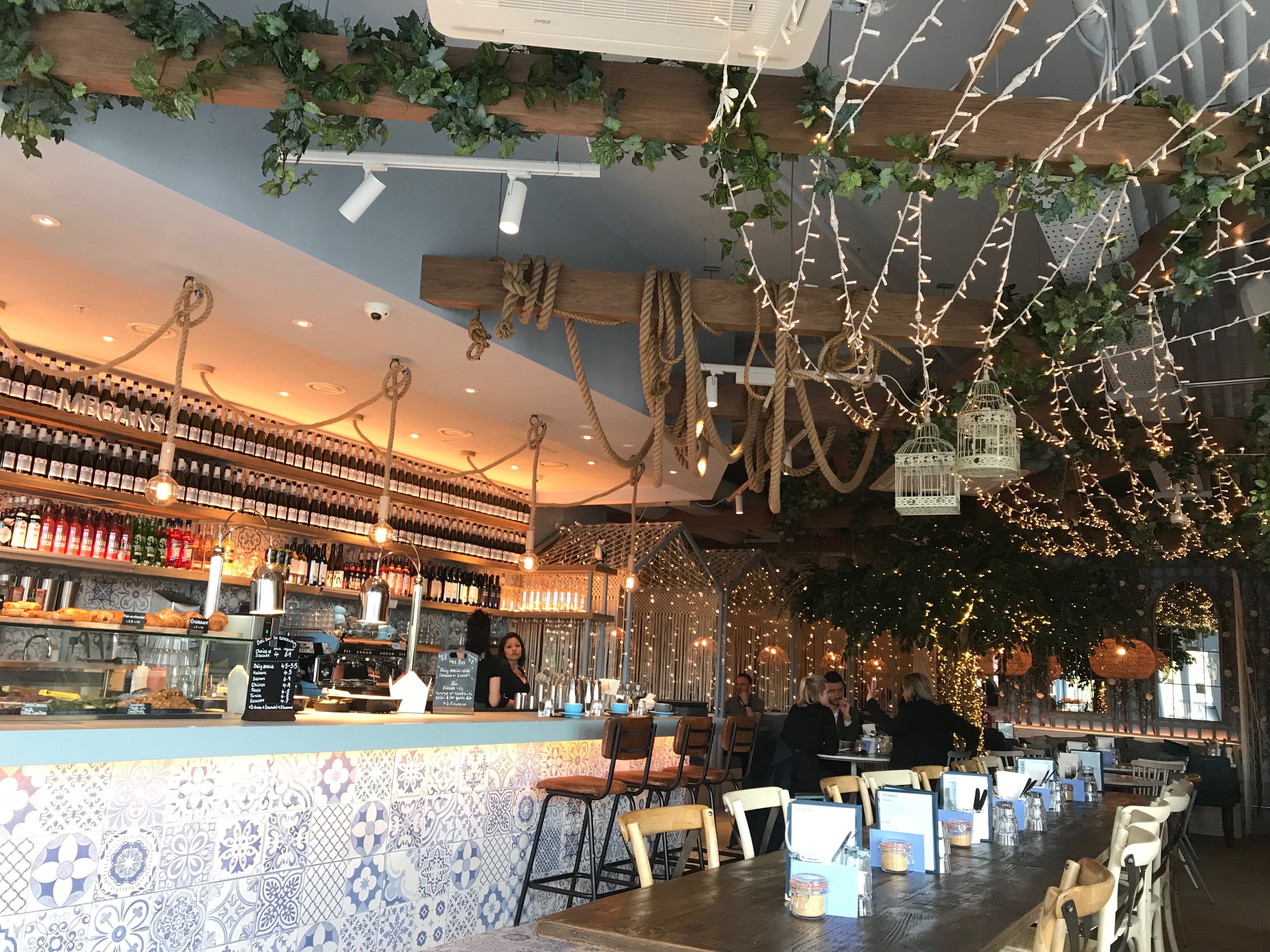 restaurants near battersea park